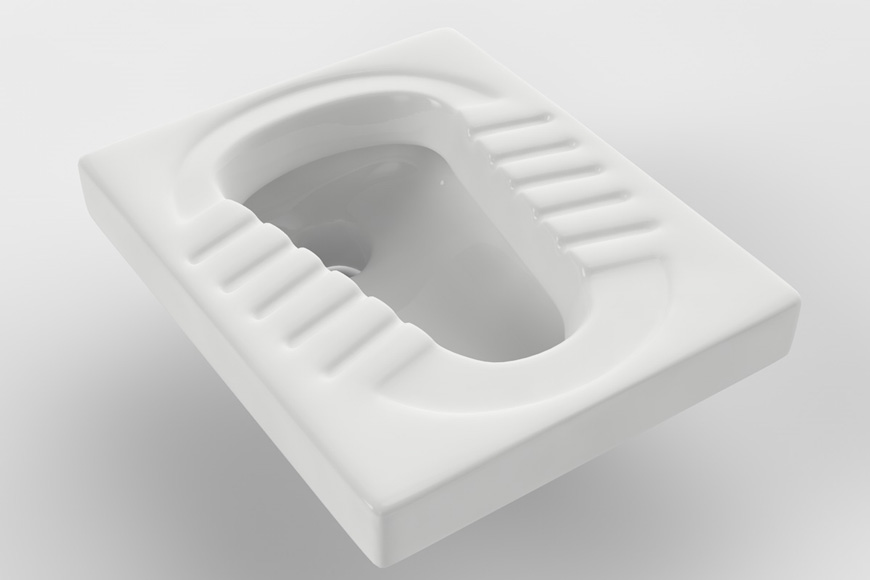 Ergonomic features for Squat toilets