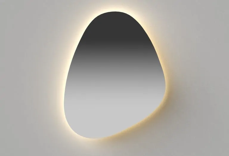 آینه پشت نور کلیددار-مثلثی (یک گزینه را انتخاب کنید)