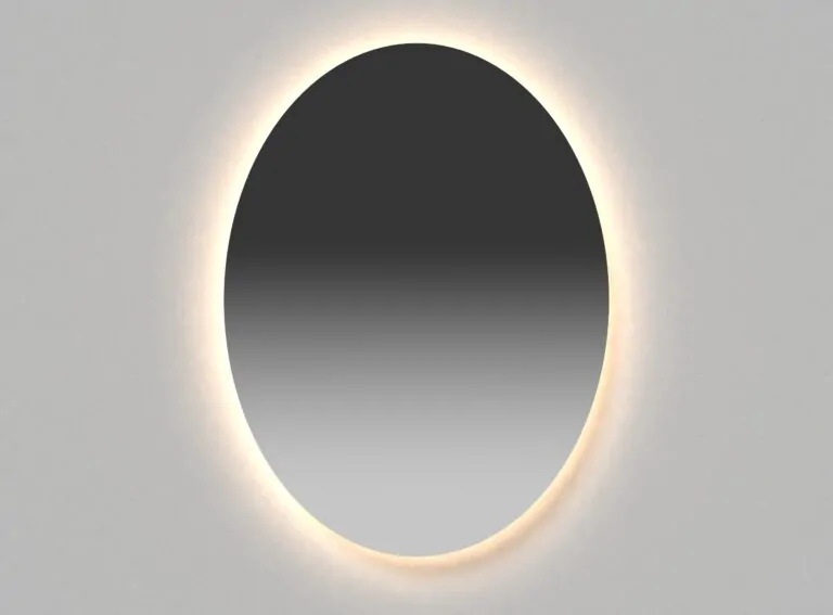 آینه پشت نور کلید دار-بیضی (یک گزینه را انتخاب کنید)