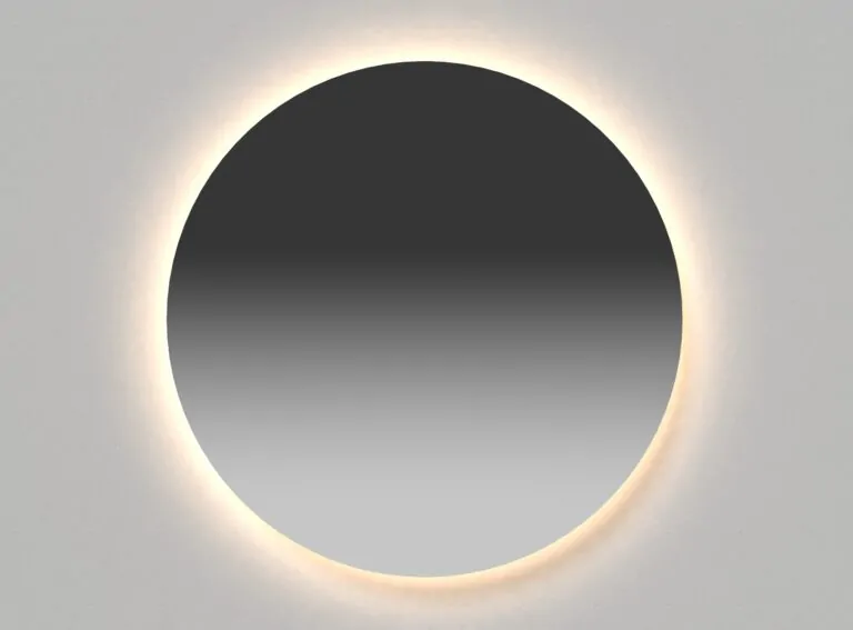 آینه پشت نور کلیددار-گرد (یک گزینه را انتخاب کنید)