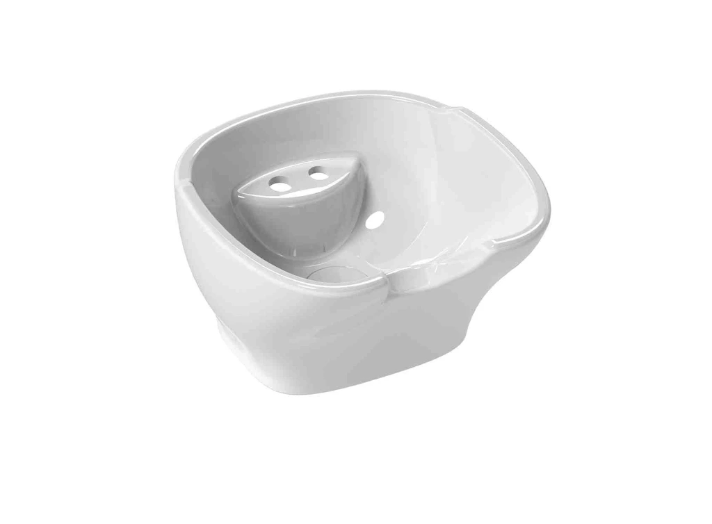 سرشور آرایشگاهی جولیا (سفید, بدون پوشش PVD, نامشخص, ++A)